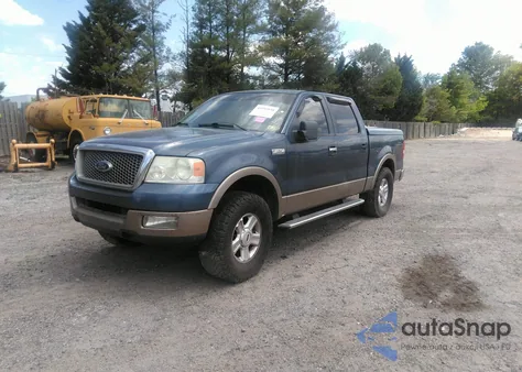2005 Ford F-150 Lariat/Xlt из США, поврежденный, VIN 1FTPW12565FB29683